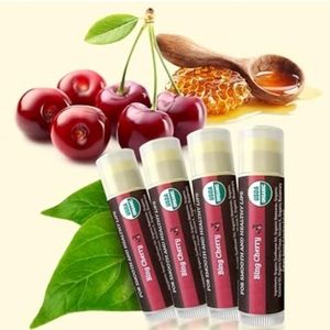 New 4 Pack Organic Best Lip Balm Repair Chapstick for Dry Cracked Lips